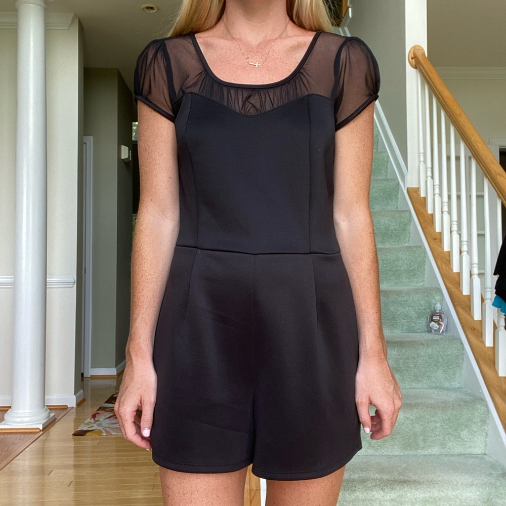 Forever 21 black romper